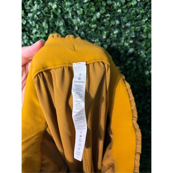 Lululemon Keep Moving Pant Sz 6 Womens Jogging Running Gym Spiced Bronze - Picture 4 of 4